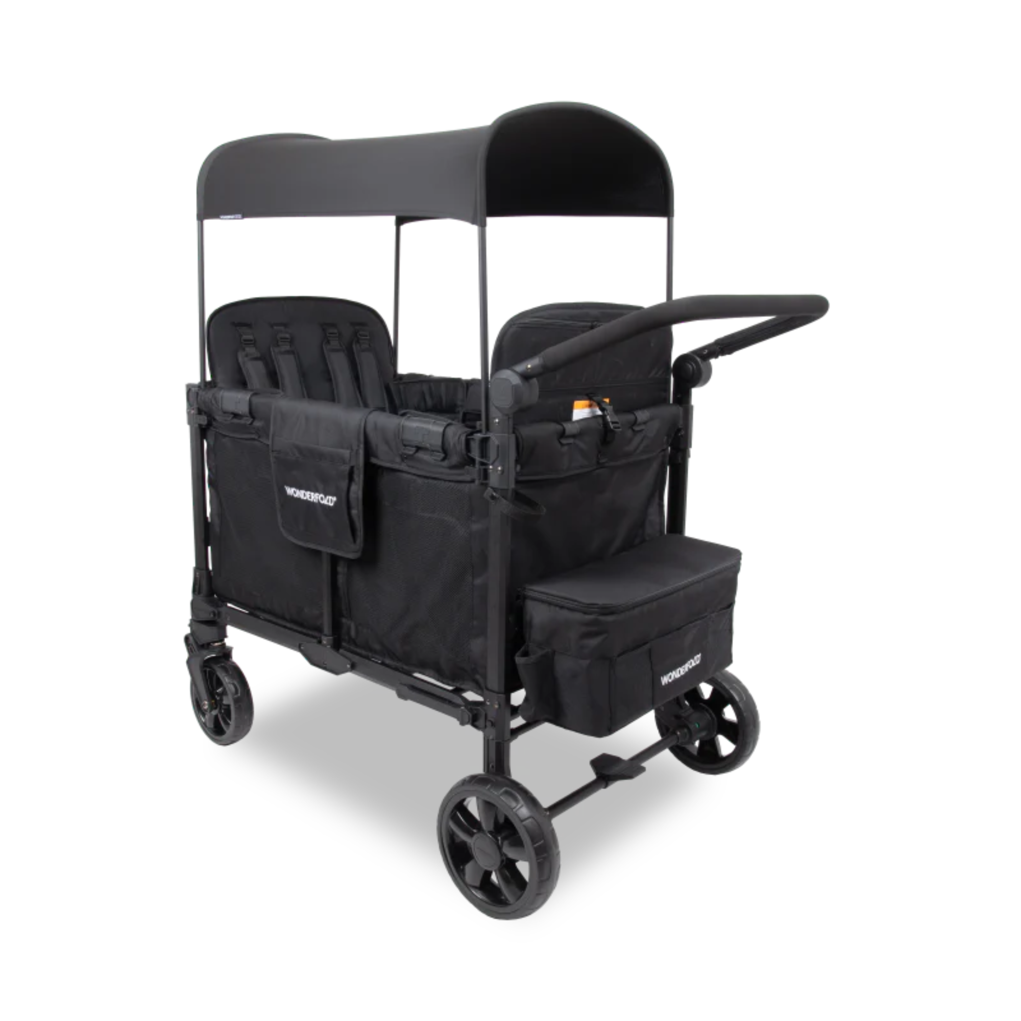 WONDERFOLD W4 Elite Pro Stroller Wagon - Black