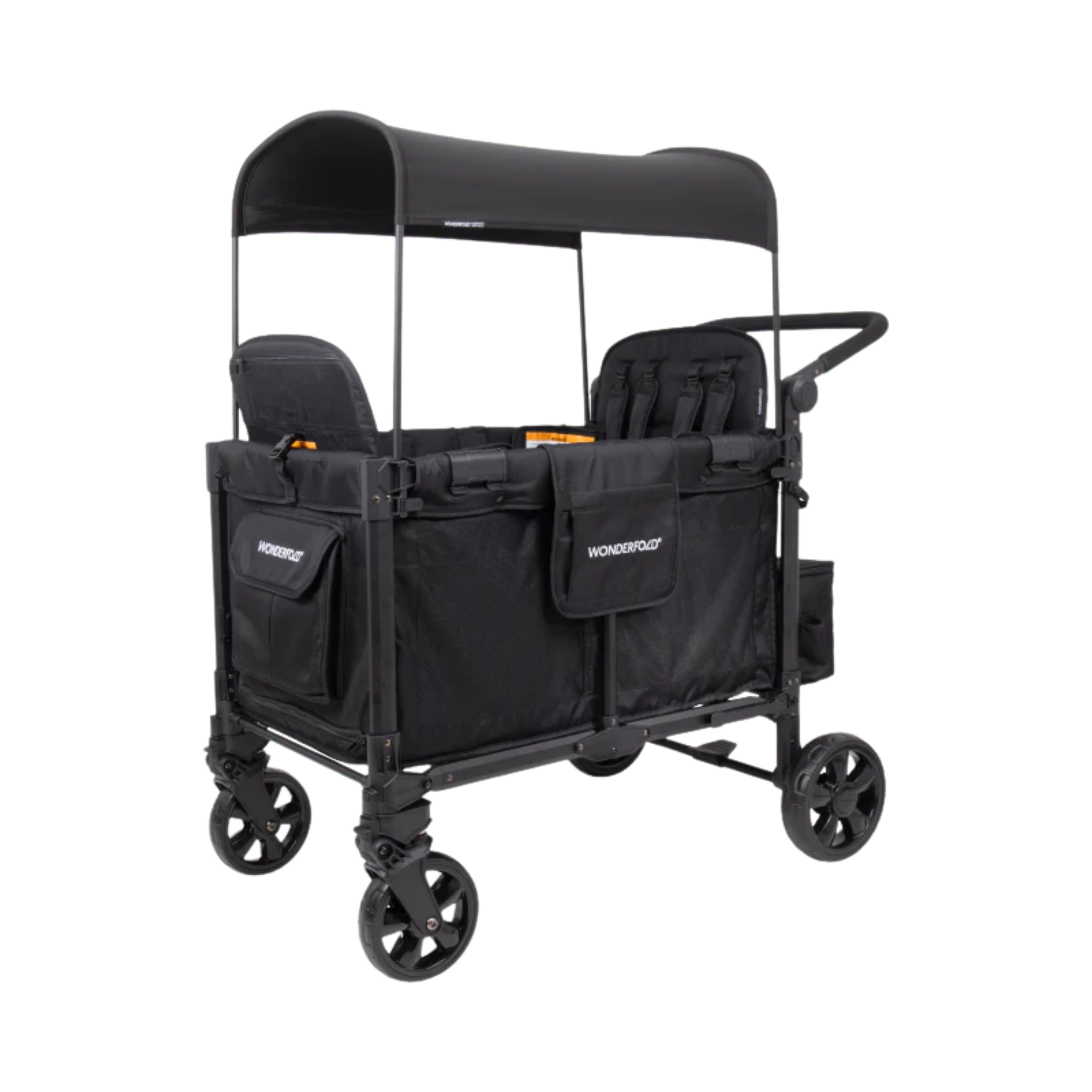 WONDERFOLD W4 Elite Pro Stroller Wagon - Black