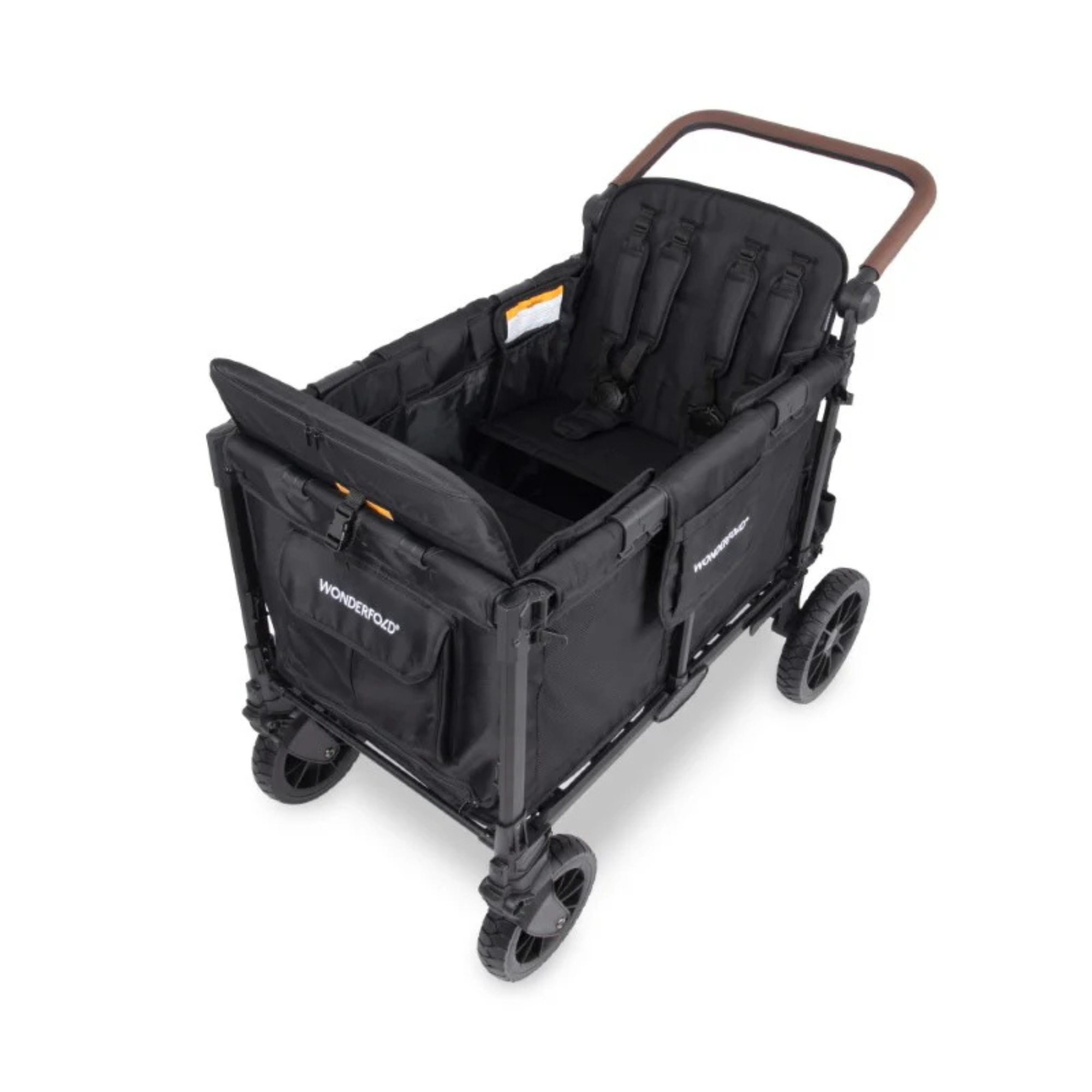 WONDERFOLD W4 Luxe Pro Stroller Wagon - Black