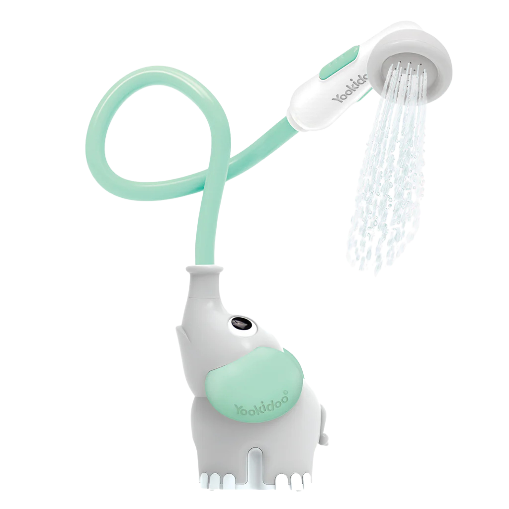 Baby Shower YOOKIDOO Éléphant - Bleu sarcelle