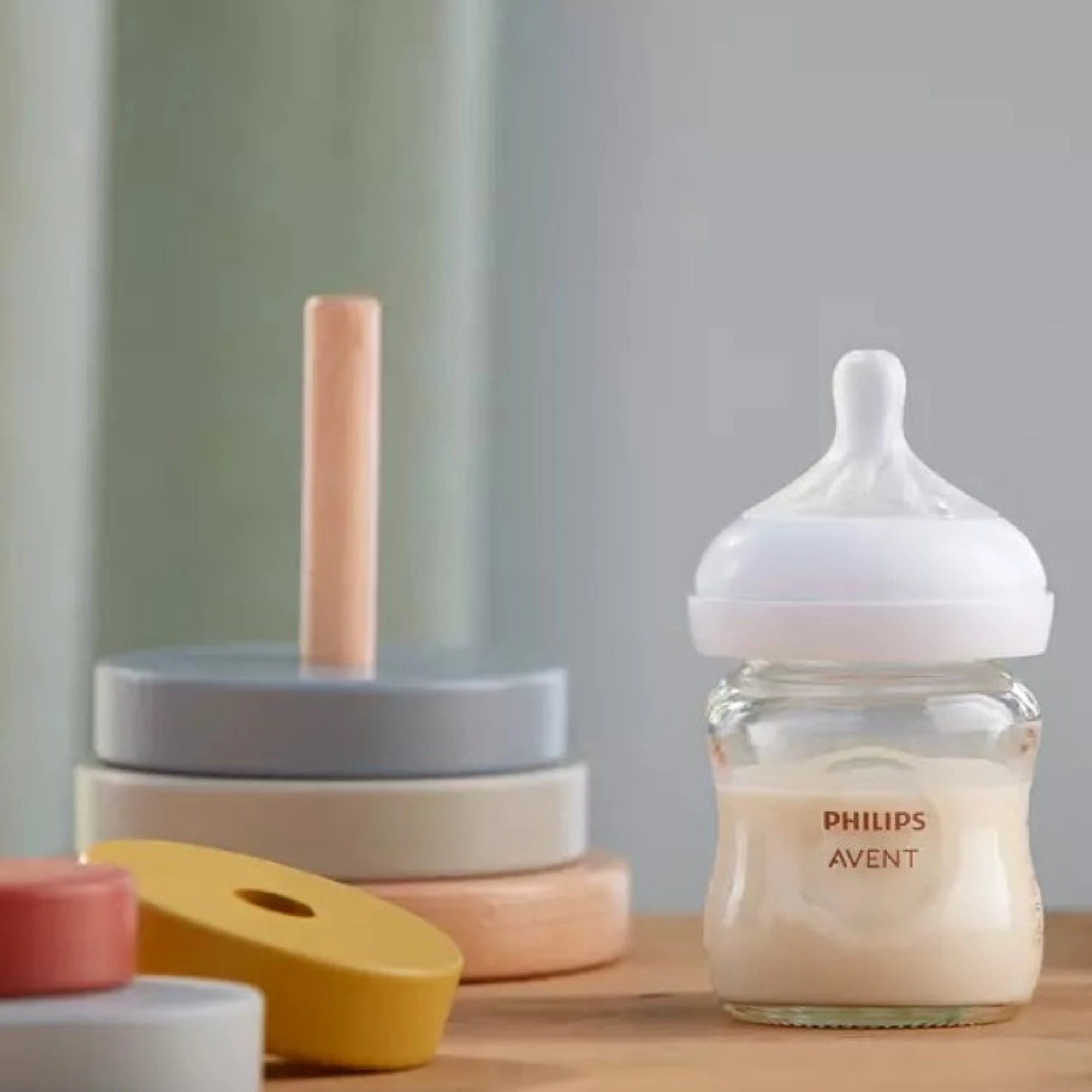 AVENT Glass Natural Bottle 4oz (1pk)