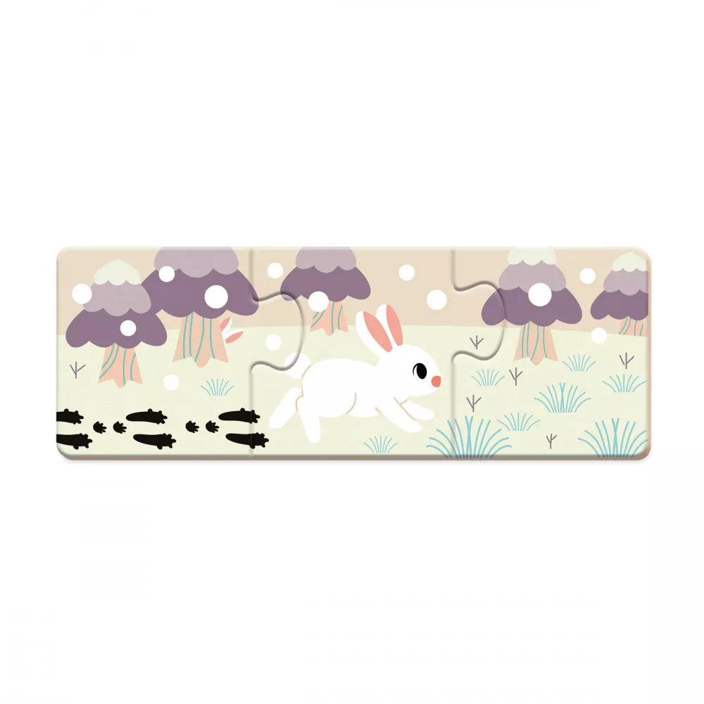 JANOD Animal Footprints Puzzle