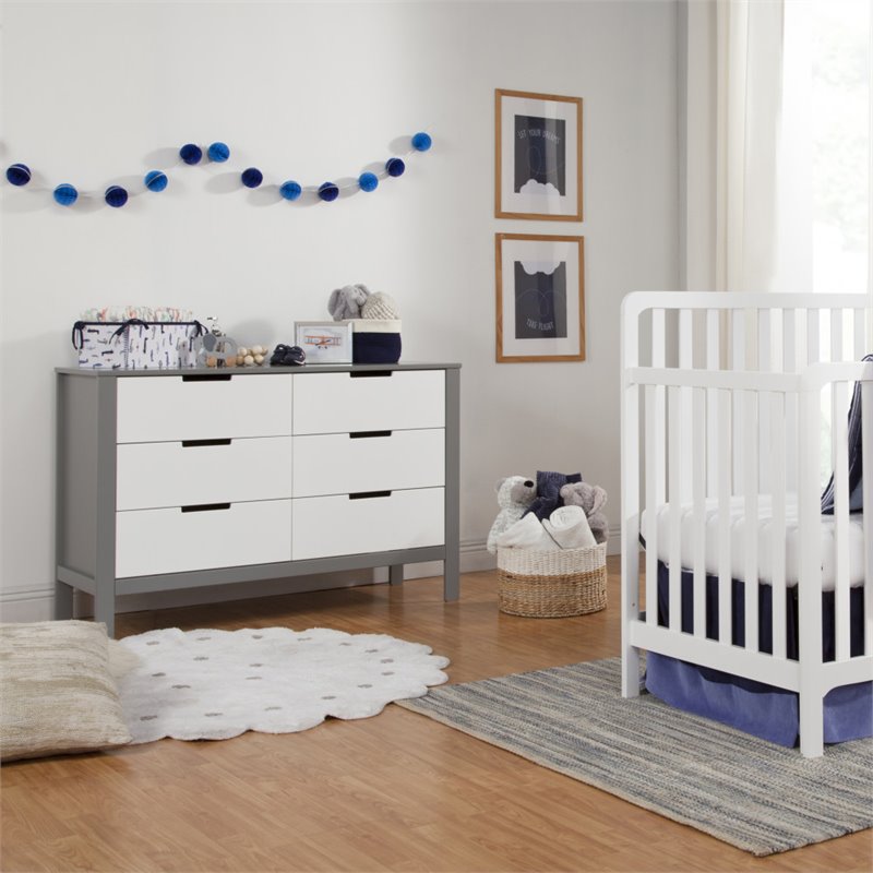 Commode double à 6 tiroirs Colby de CARTERS by DAVINCI