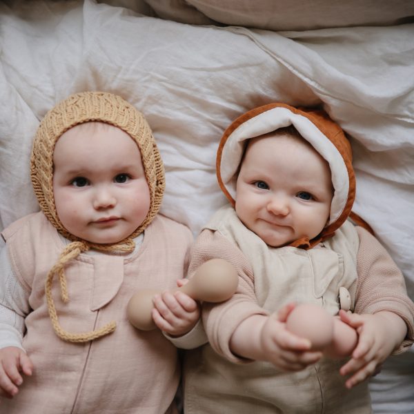 MUSHIE Silicone Rattle Toy