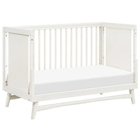 Thumbnail for BABYLETTO Peggy Mid-Century 3-in-1 Convertible Crib w/Toddler Bed Conversion Kit