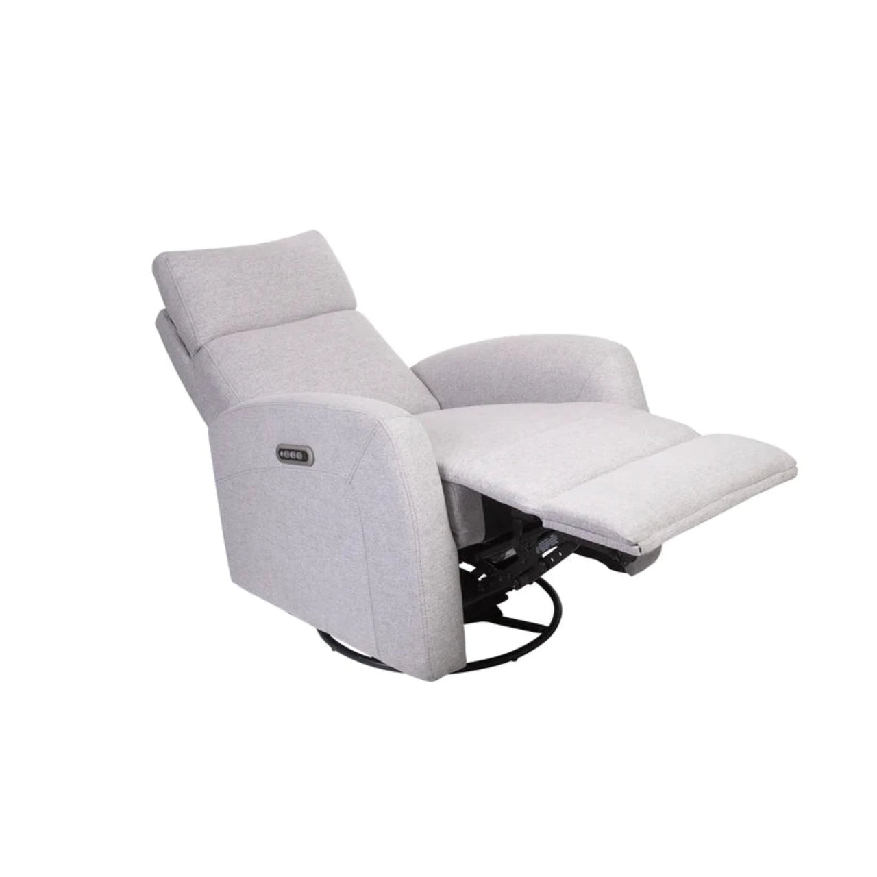 Concord baby charleston swivel clearance glider recliner fabric chair