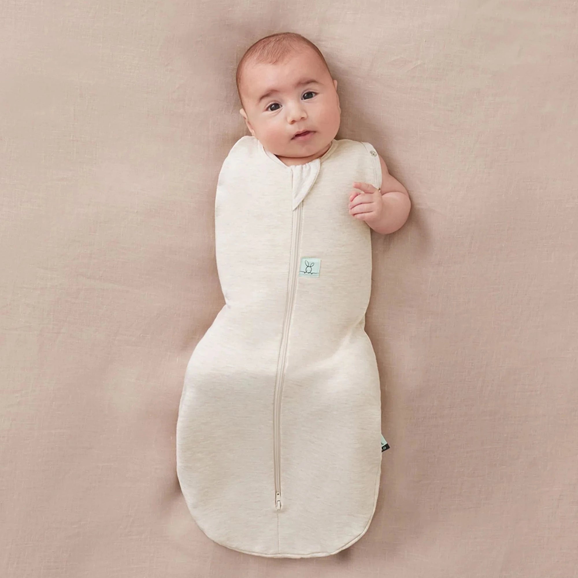 ERGOPOUCH Cocoon Swaddle Bag - Oatmeal Marle