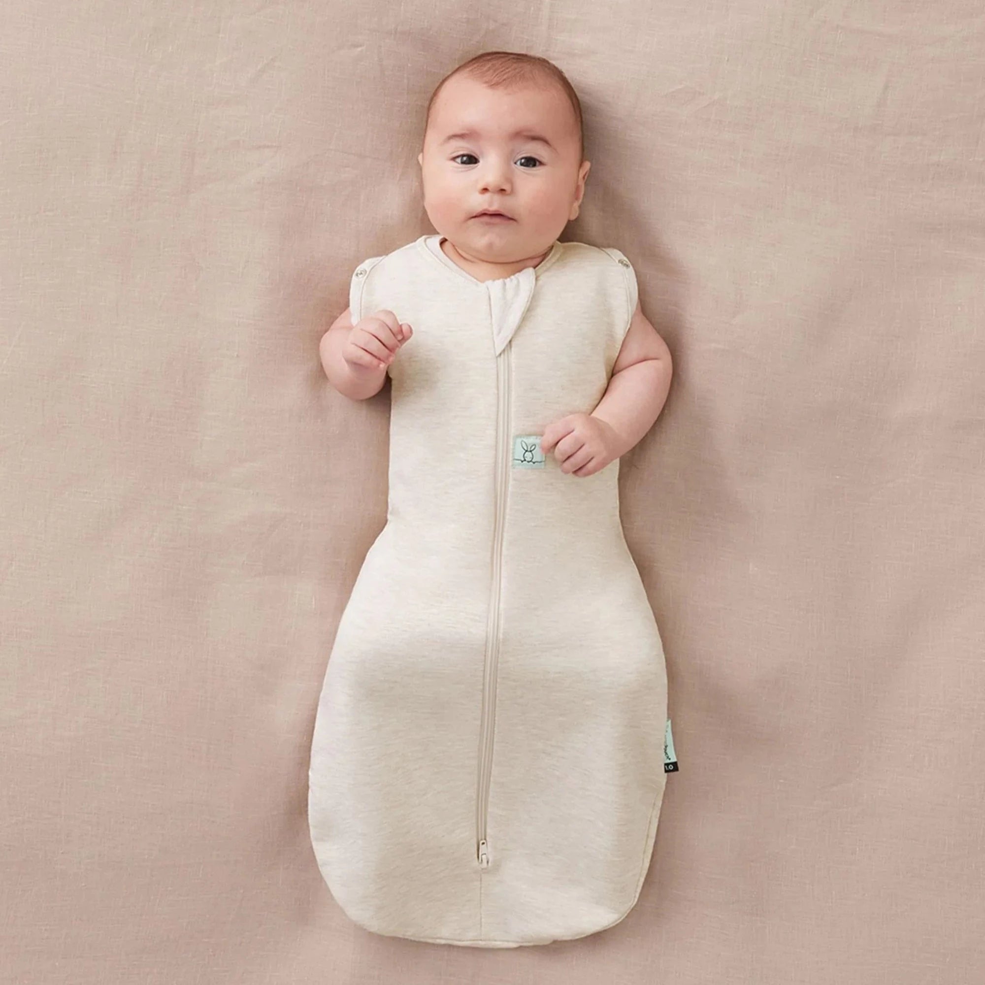 ERGOPOUCH Cocoon Swaddle Bag - Oatmeal Marle