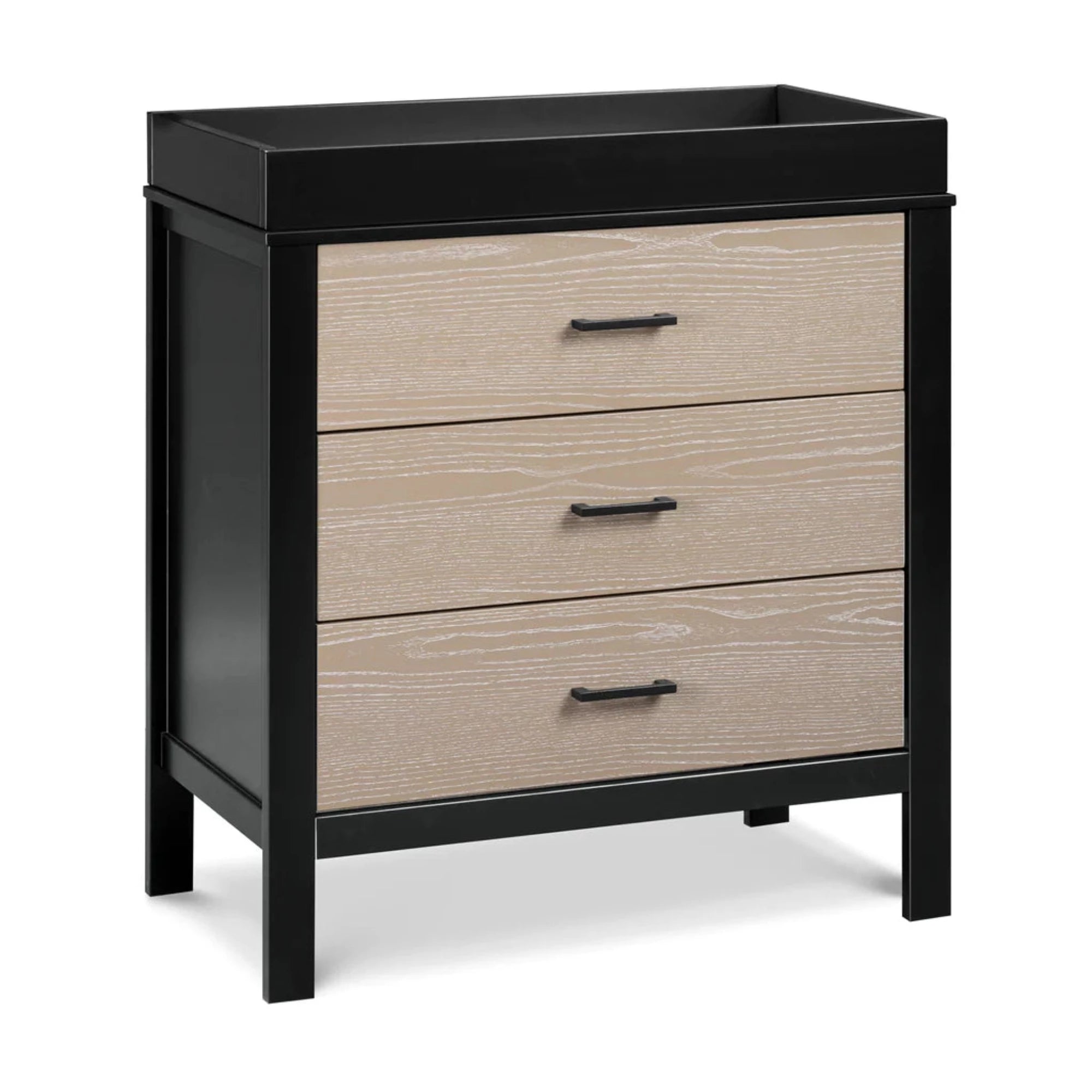CARTERS by DAVINCI Radley 3-Drawer Dresser - Ebony/Coastwood