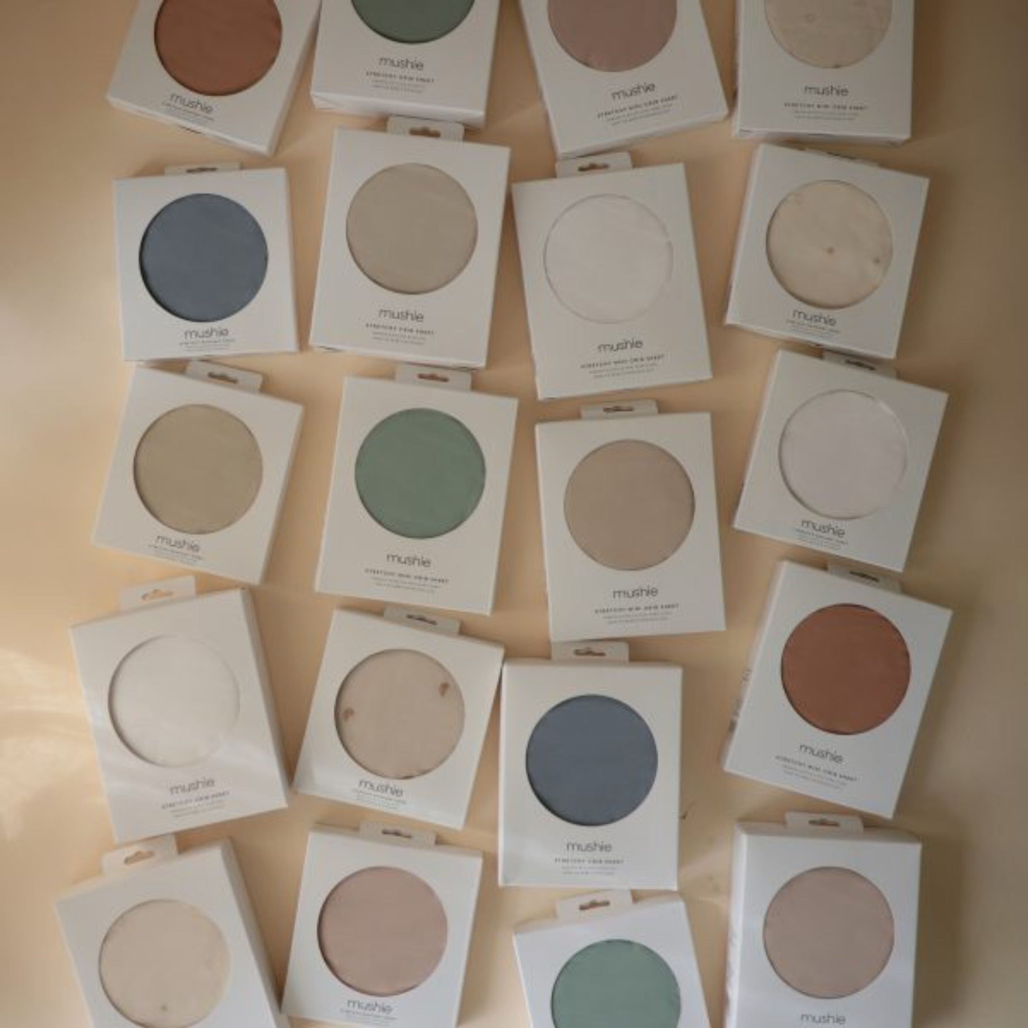 MUSHIE Stretchy Bassinet Sheet