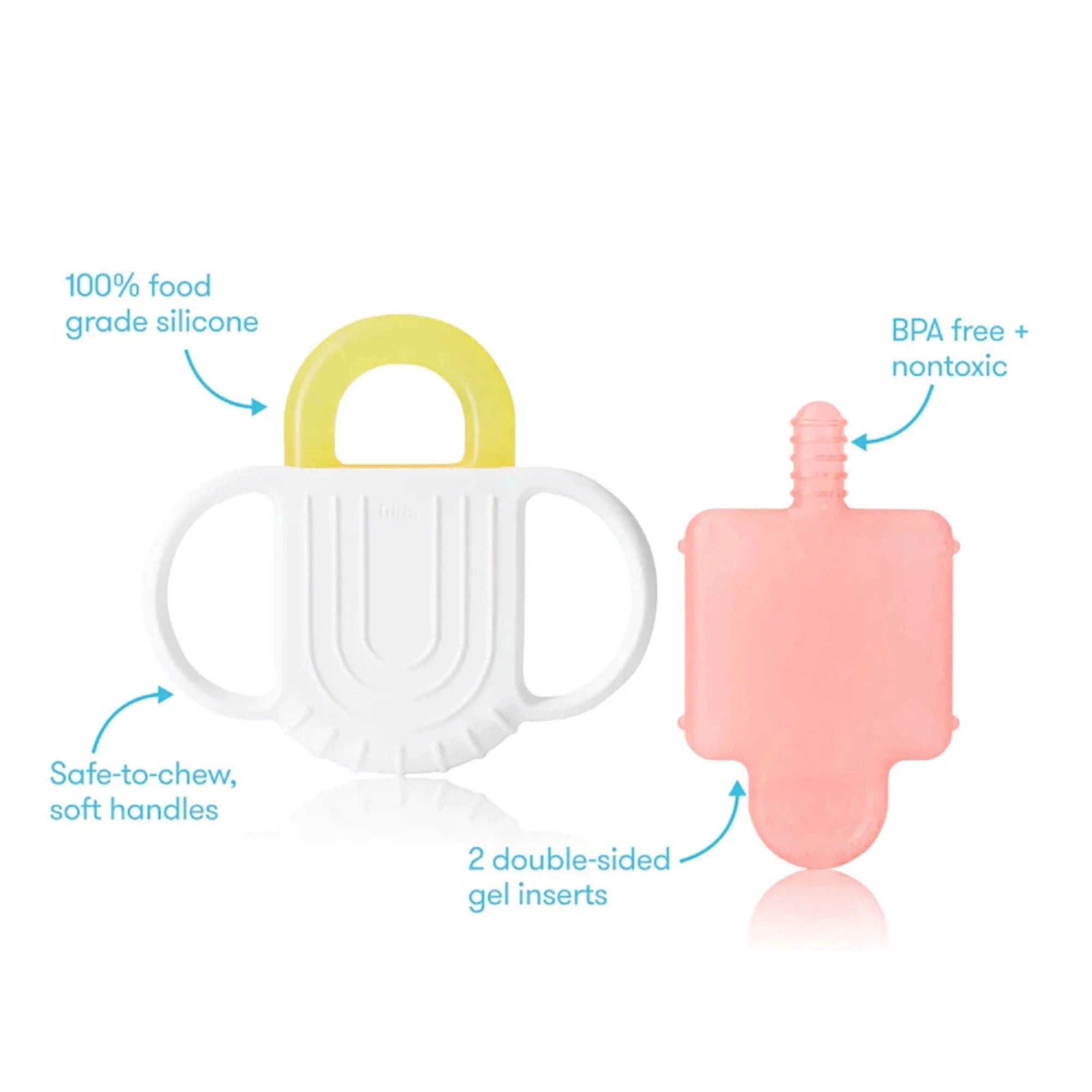 FRIDABABY Not-Too-Cold-to-Hold Teether