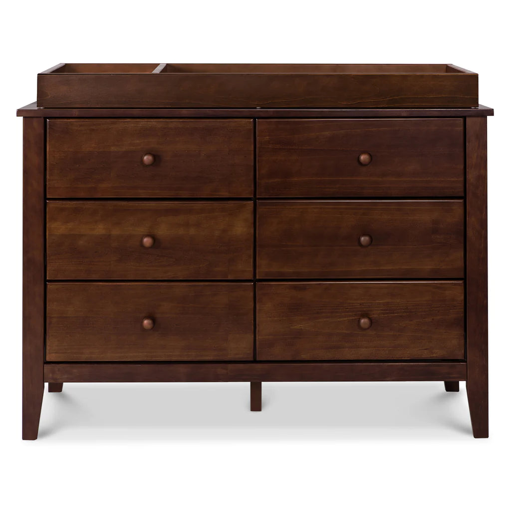 Commode double à 6 tiroirs Morgan de CARTERS par DAVINCI