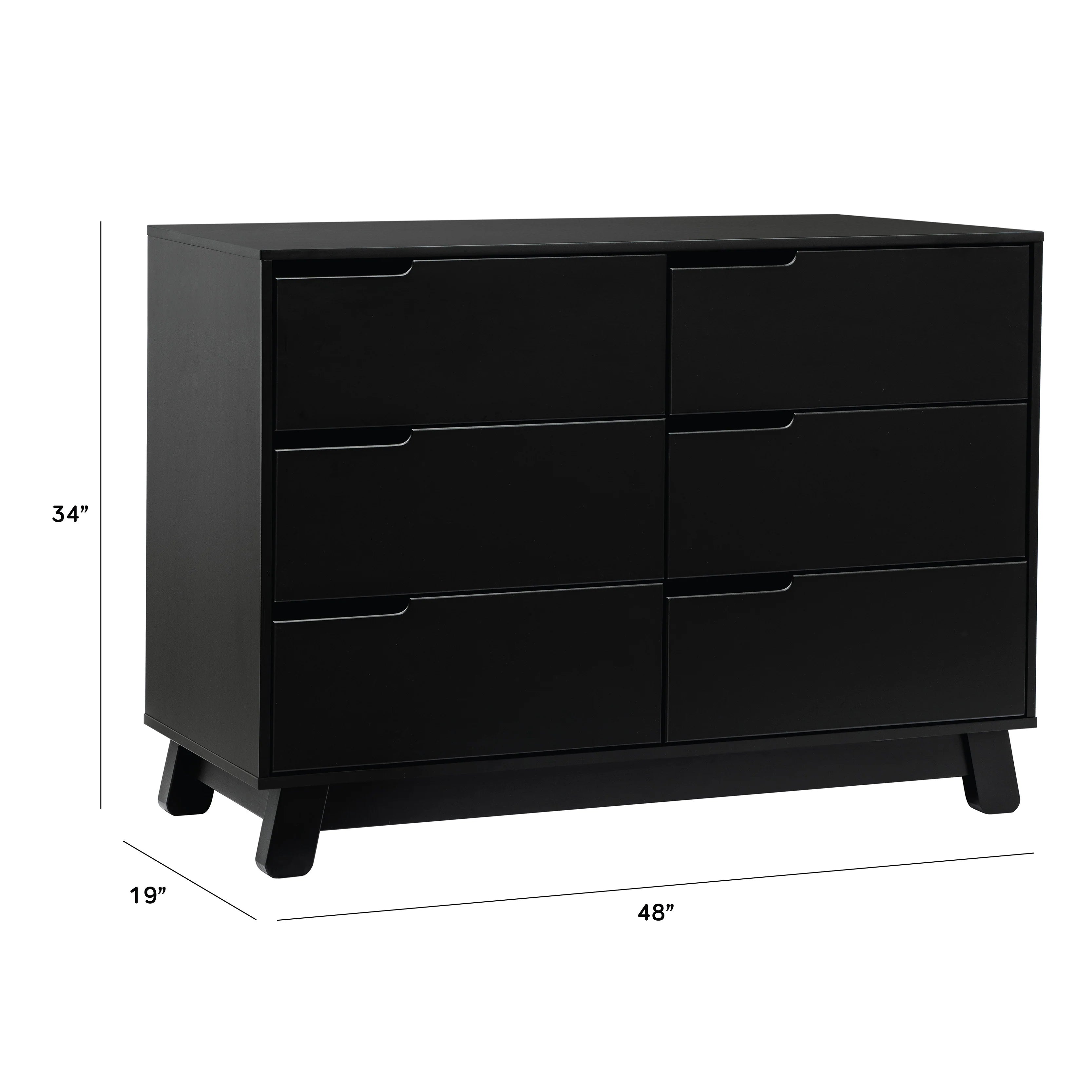 BABYLETTO Hudson 6-Drawer Double Dresser