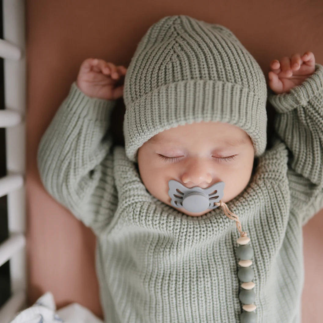 MUSHIE Frigg Lucky Symmetrical Silicone Baby Pacifier