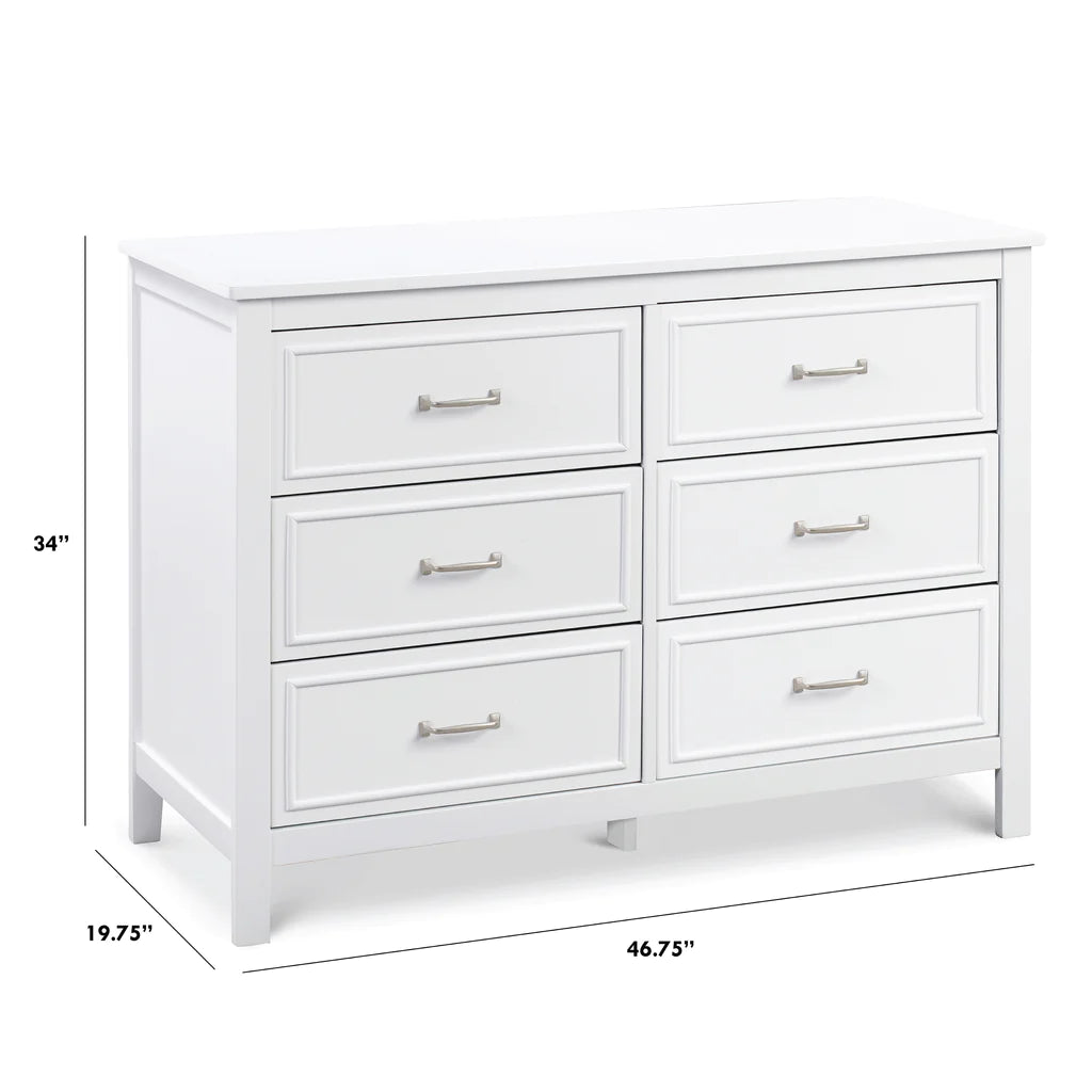 DAVINCI Charlie 6-Drawer Double Dresser