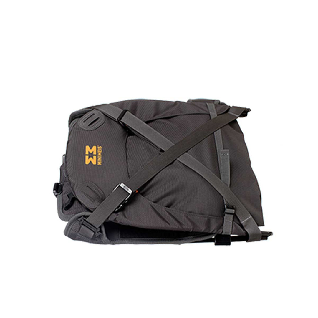 Porte-bébé MINIMEIS G4 - Noir/Gris