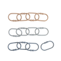 MUSHIE Chain Link Rings