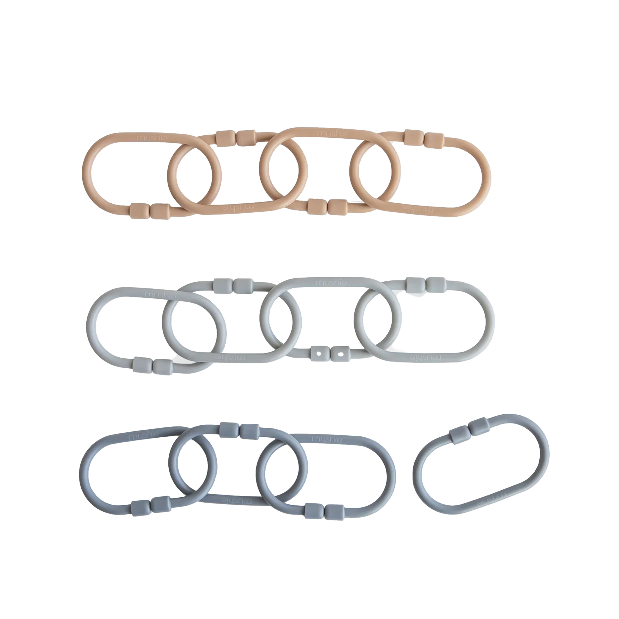 MUSHIE Chain Link Rings