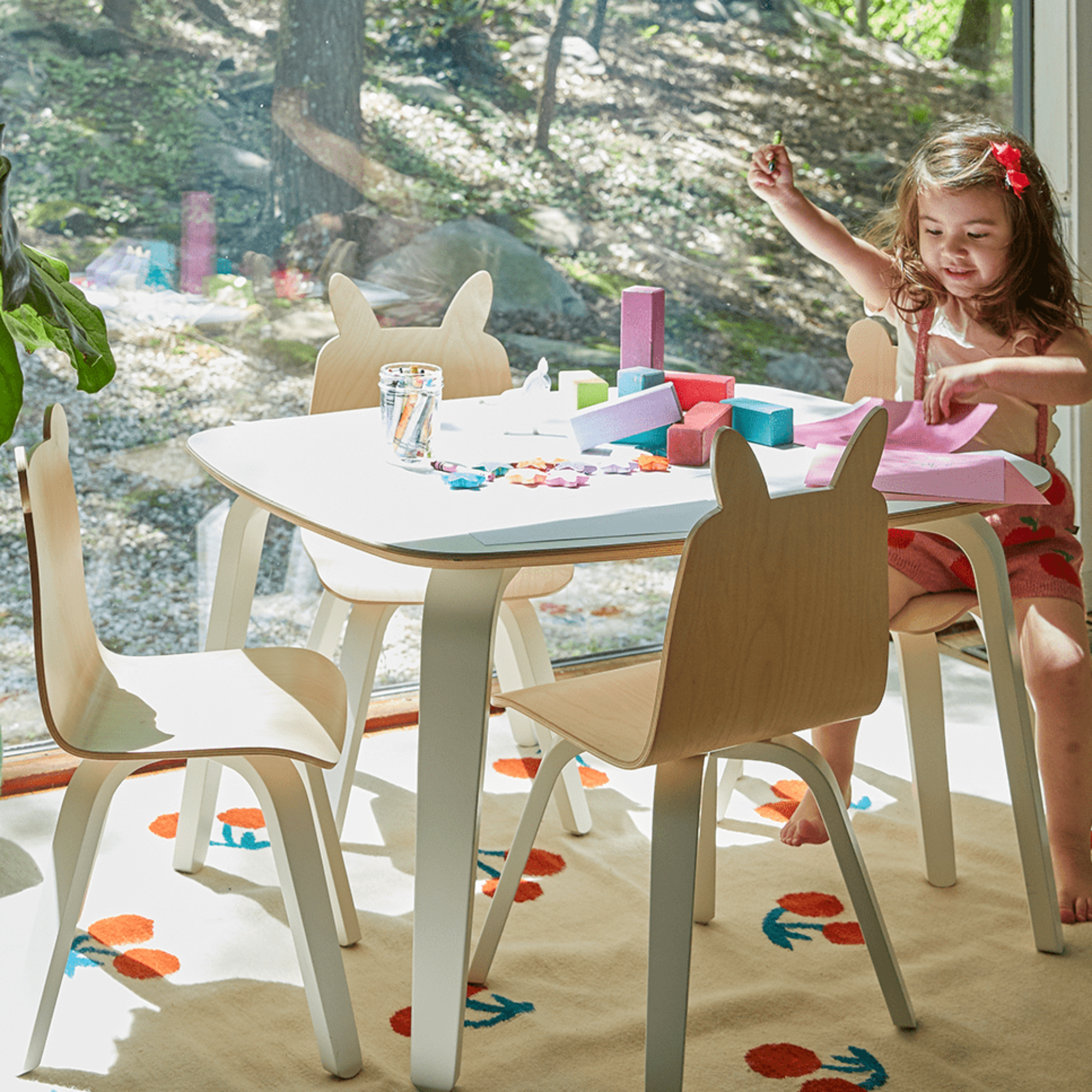 OEUF Play Table - White