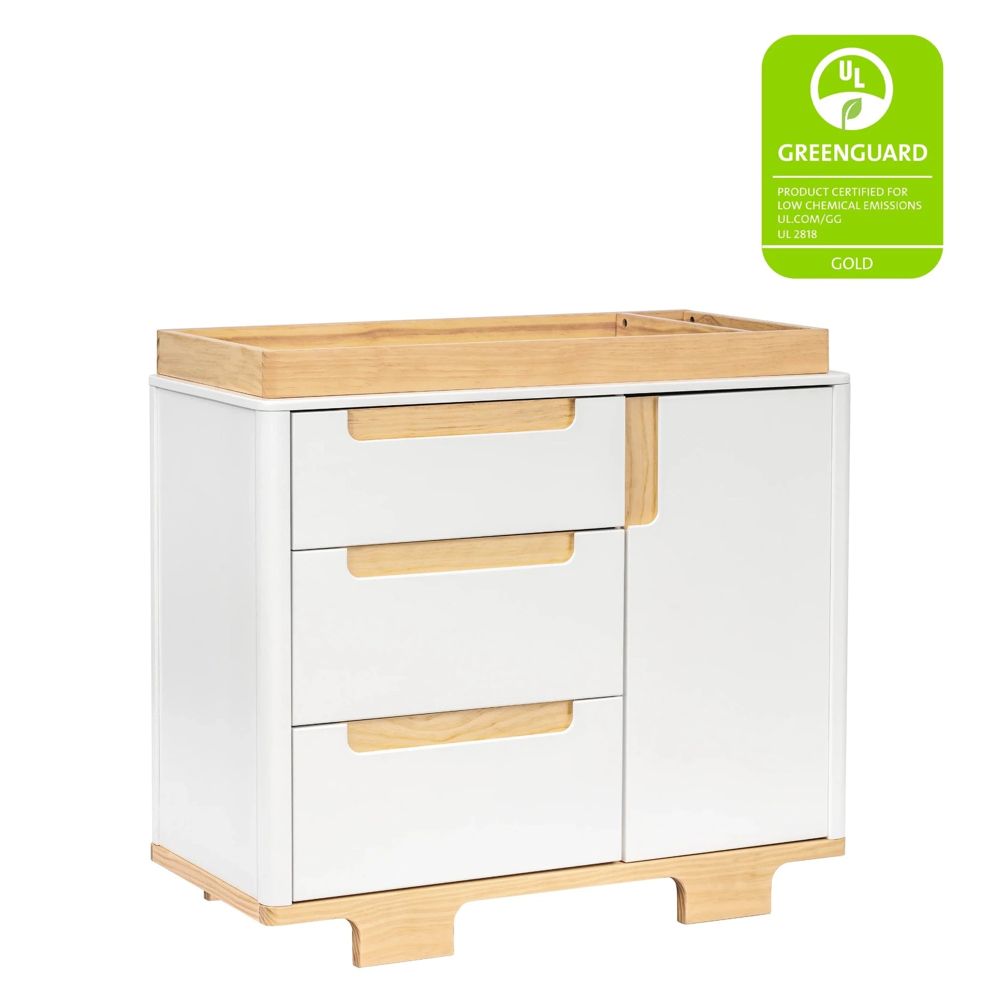 BABYLETTO Commode à langer 3 tiroirs Yuzu