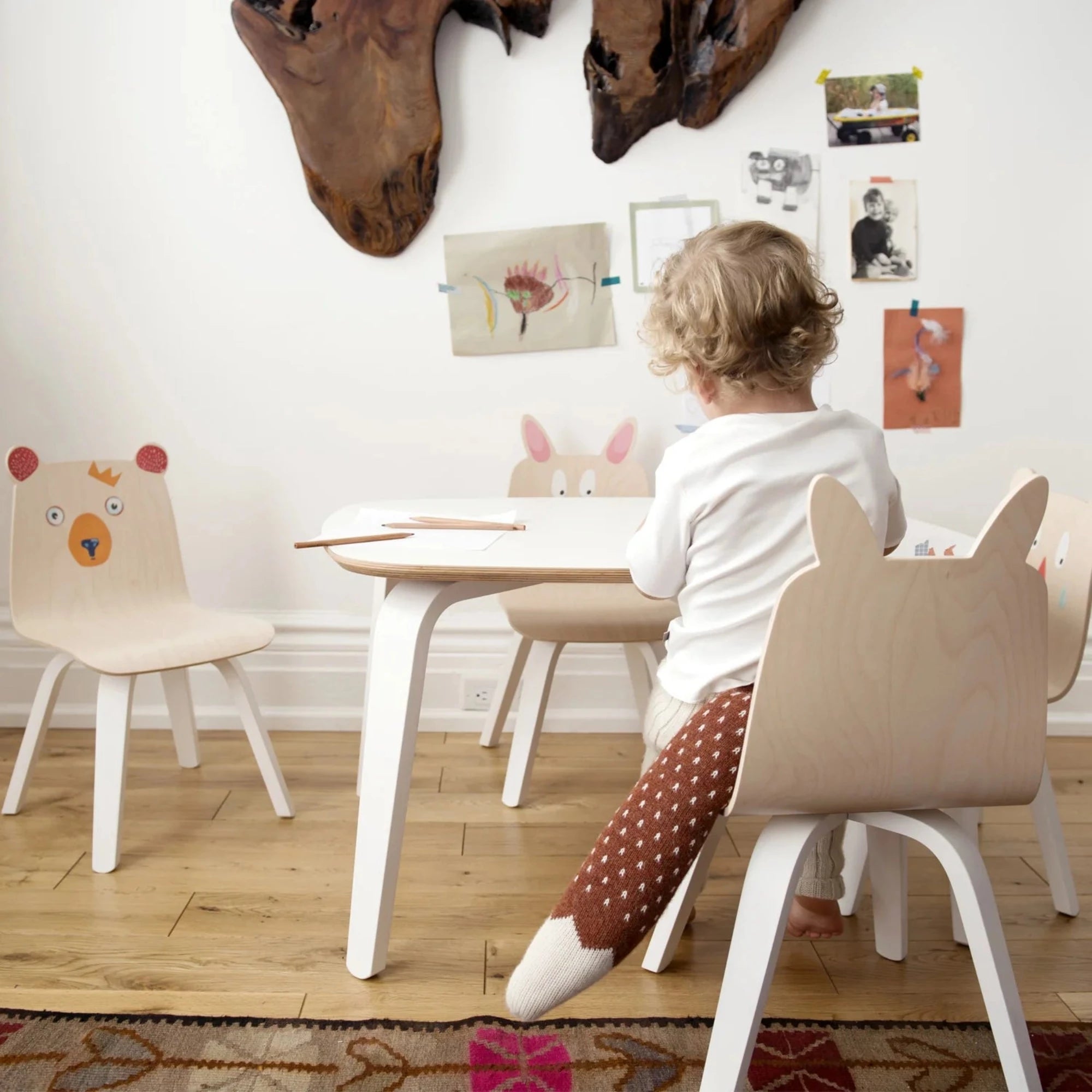 OEUF Play Table - White