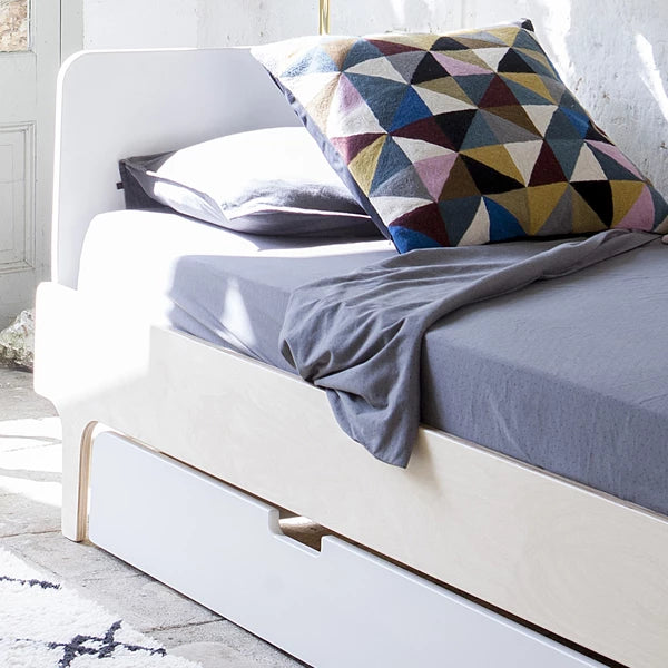 OEUF River Trundle Bed - White