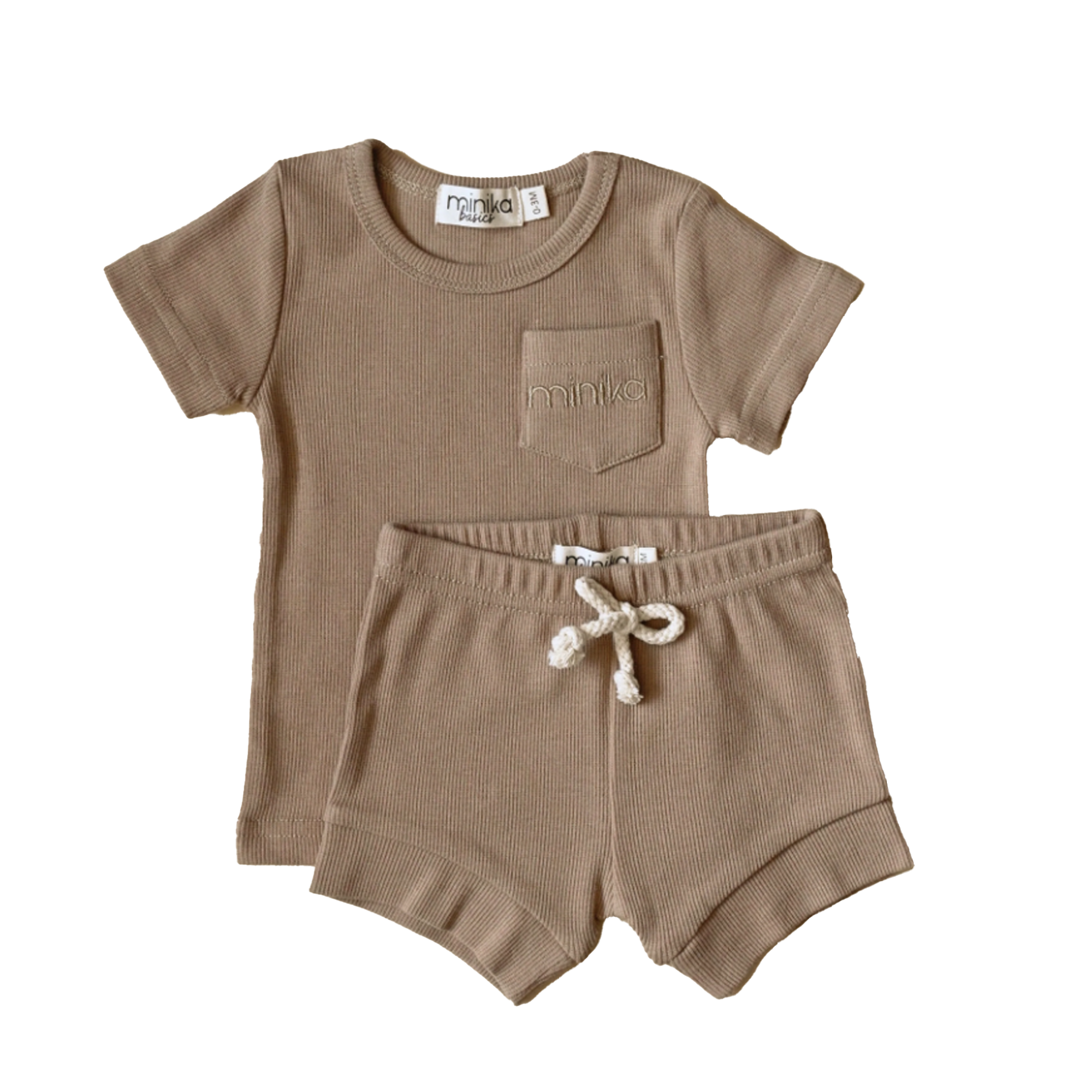 MINIKA Two-Piece Set - Taupe