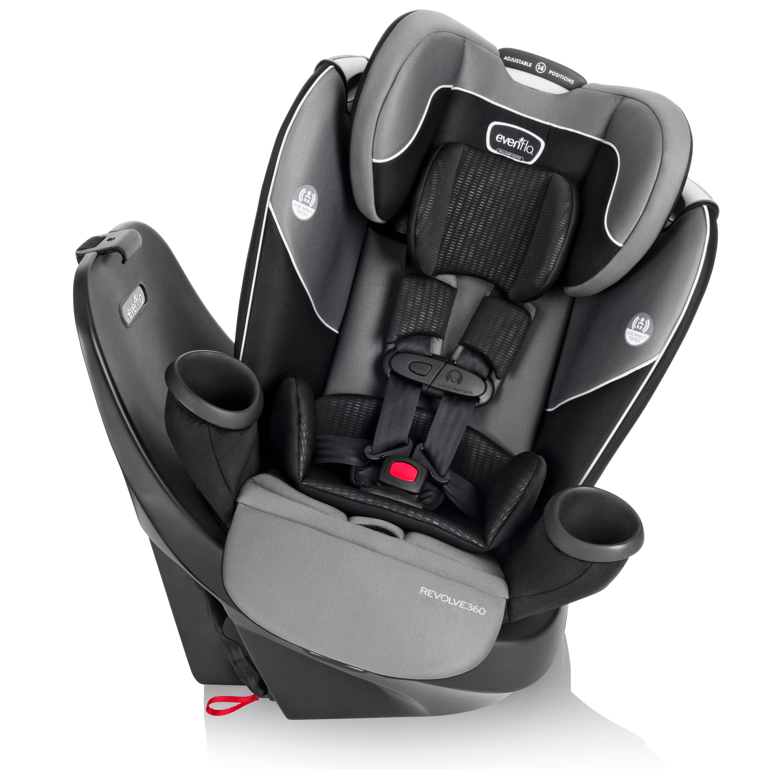 EVENFLO Revolve360 All-in-One Rotational Car Seat - Amherst Grey