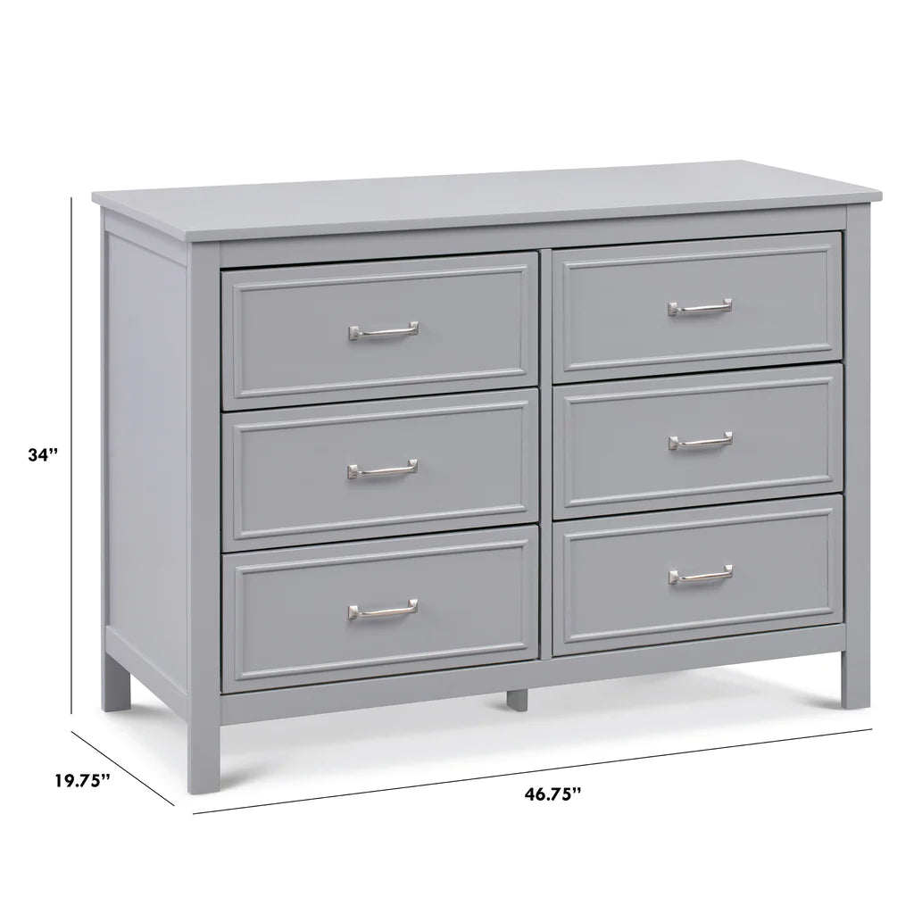 DAVINCI Charlie 6-Drawer Double Dresser
