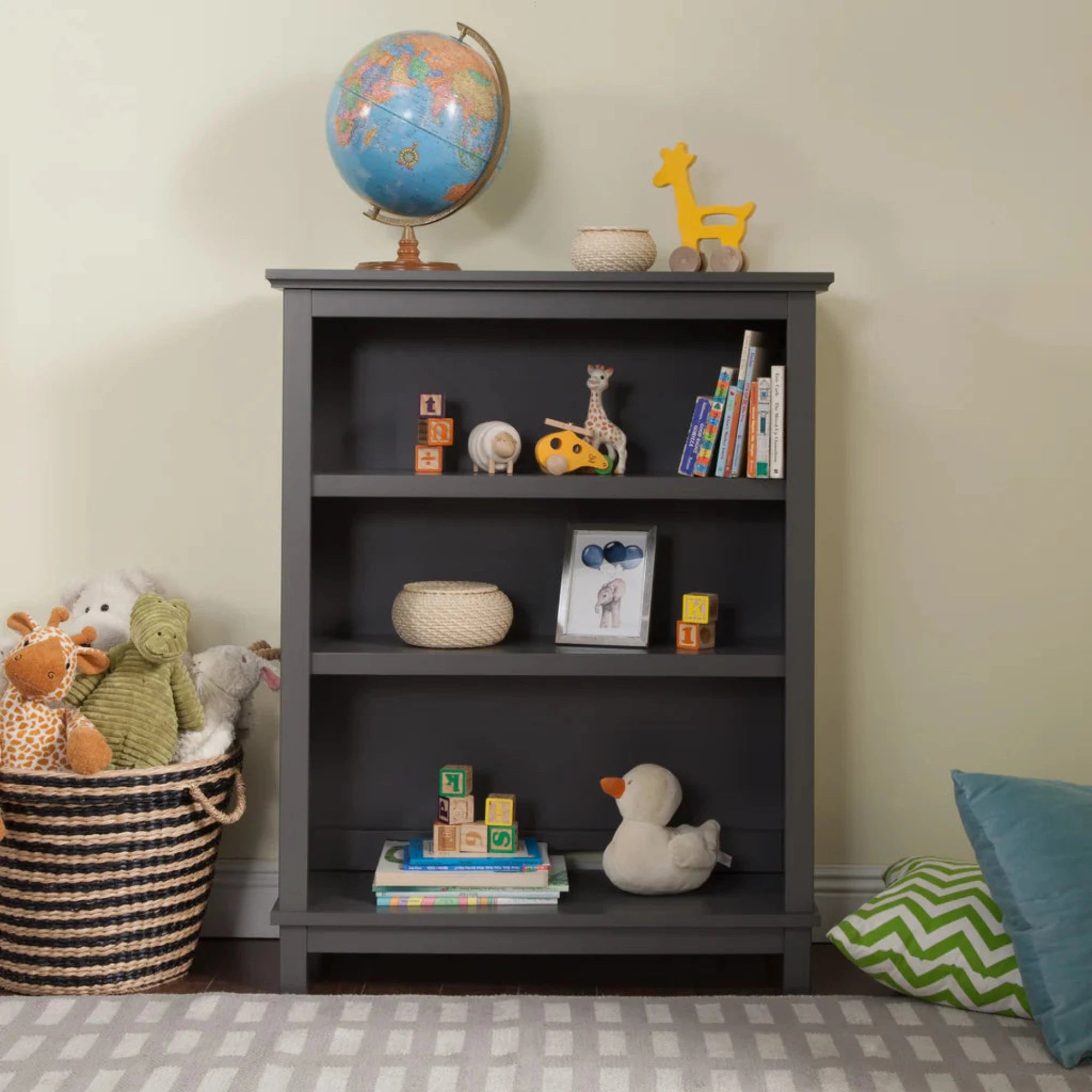 DAVINCI Autumn Bookcase / Hutch - Slate