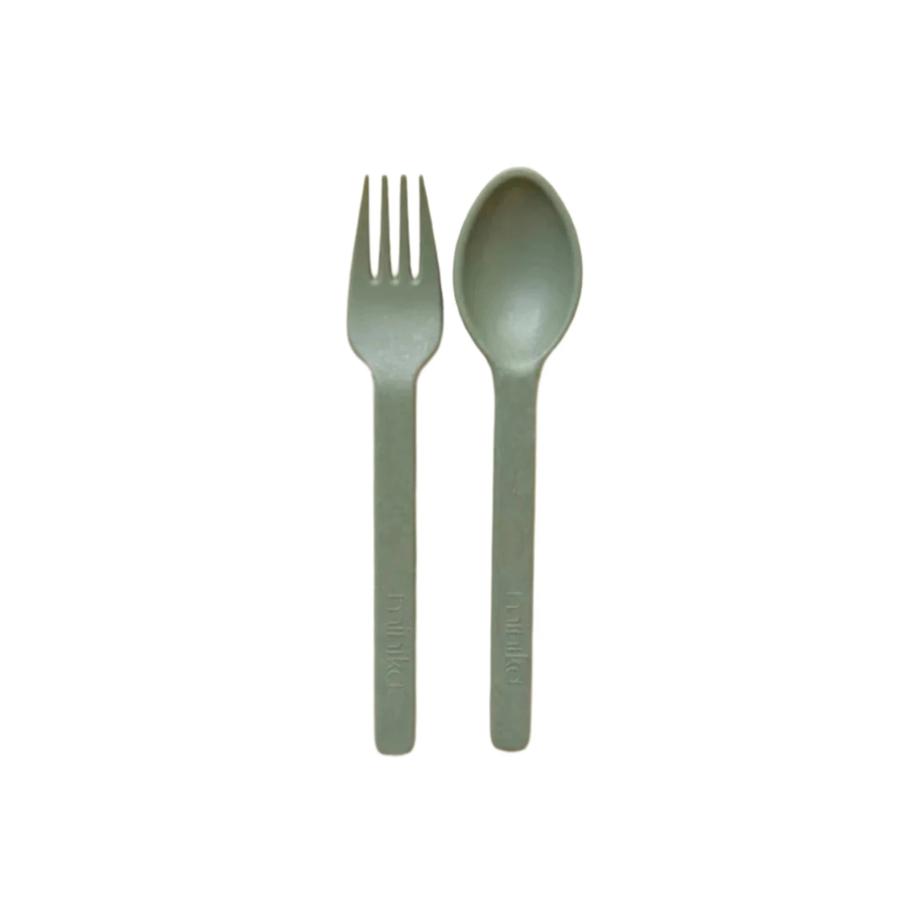 MINIKA Wheat Straw Utensils Set - Leaf