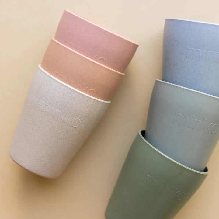 MINIKA Wheat Straw Cup - Indigo