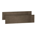 NATART Rustic Double Bed Conversion Rails