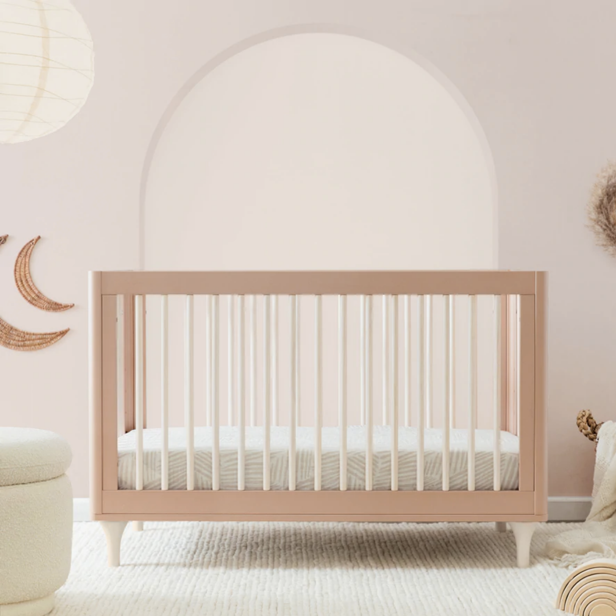 BABYLETTO Lolly 3-in-1 Convertible Crib