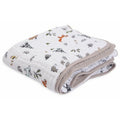 LITTLE UNICORN Cotton Muslin Quilt - Forest Friends