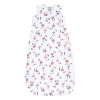 Thumbnail for PERLIMPINPIN Cotton Muslin Sleep Bag 0.7T - Flamingos