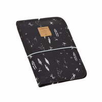 Thumbnail for LASSIG Changing Pouch - Feathers Black