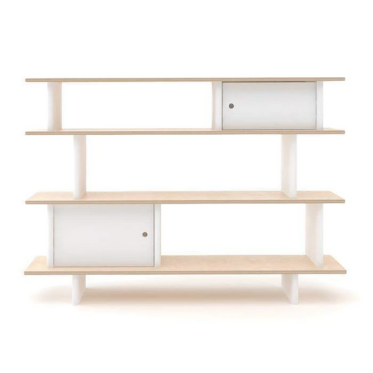 OEUF Mini Library - White/Birch