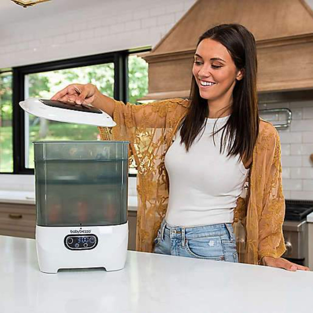 A One Step Baby Bottle Sterilizer Dryer