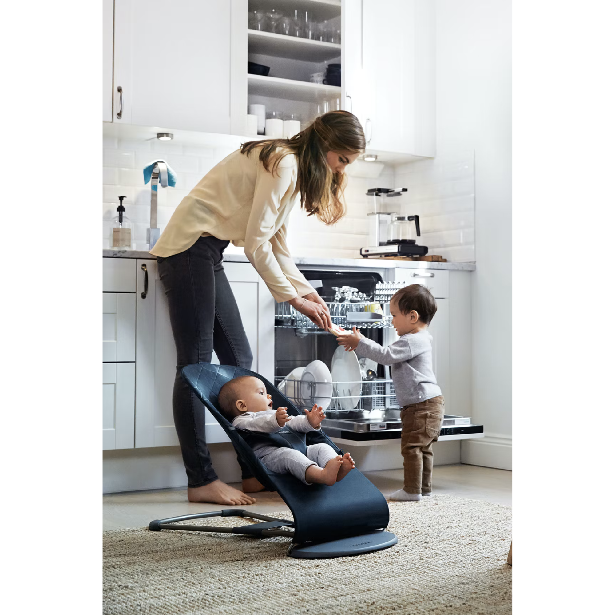 BABYBJÖRN Bouncer Bliss (Classic Quilt Cotton)