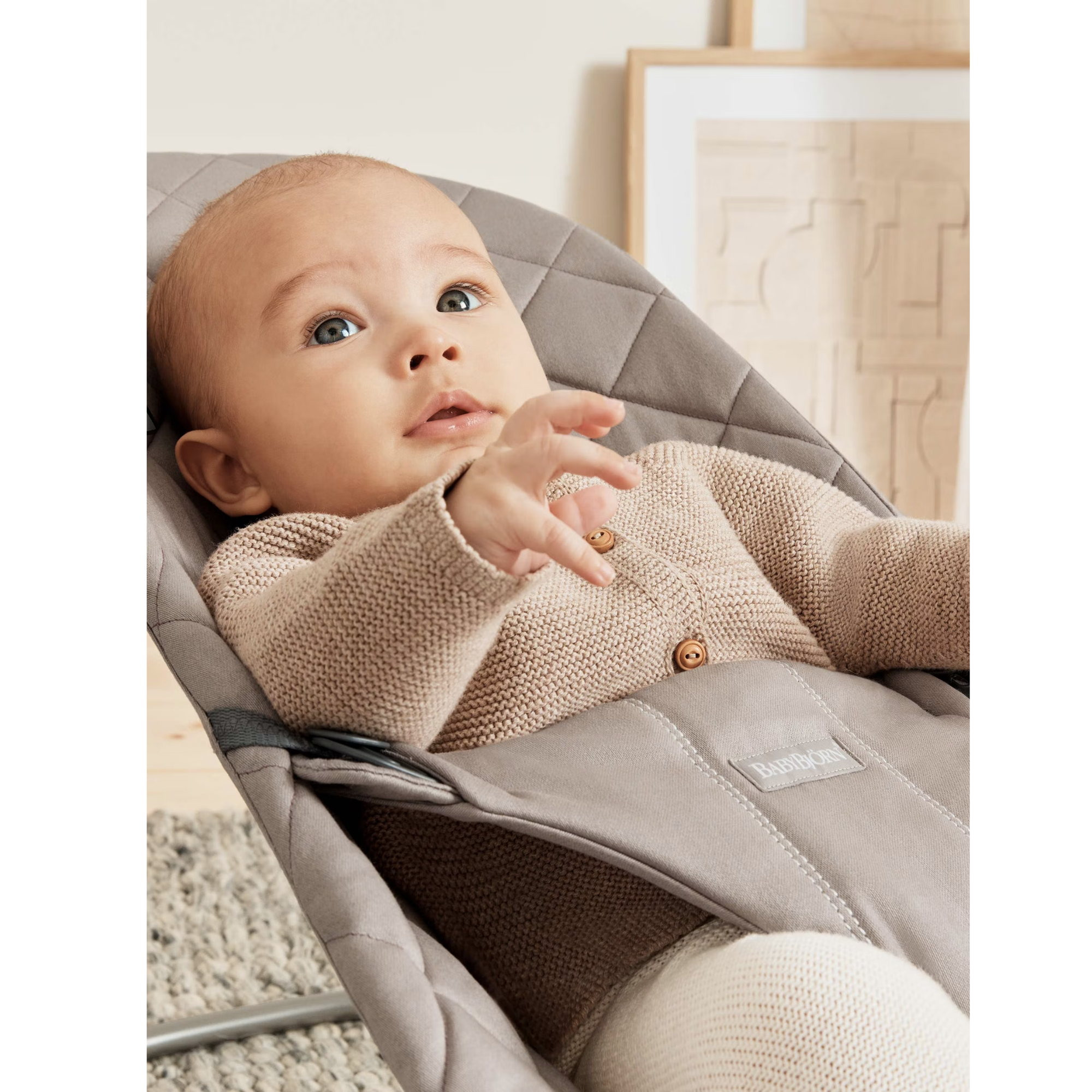 BABYBJÖRN Bouncer Bliss (Classic Quilt Cotton) | Kido Bebe BABYBJÖRN Bouncer Bliss (Classic Quilt Cotton) | Kido Bebe