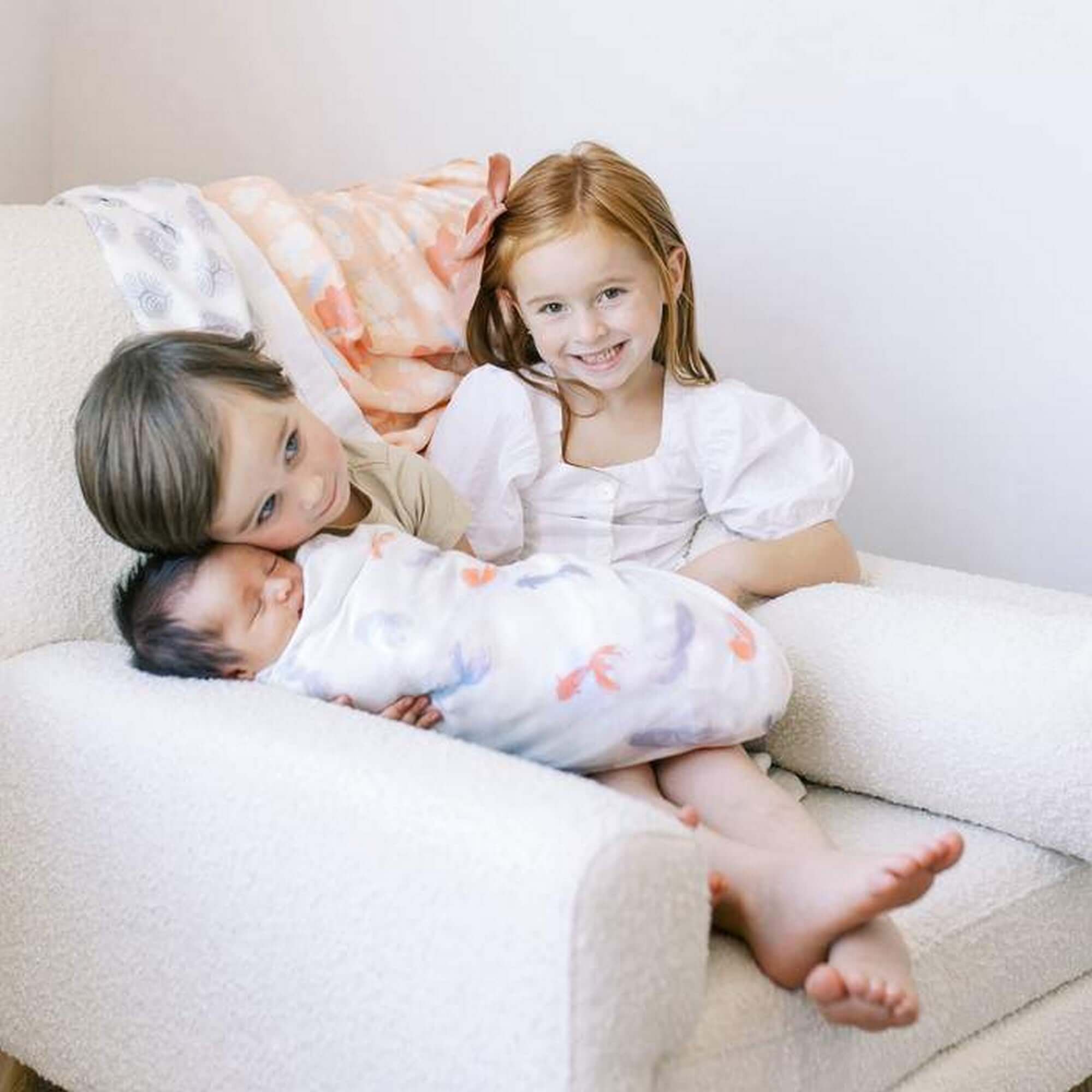 Playing Kids in the Swaddle