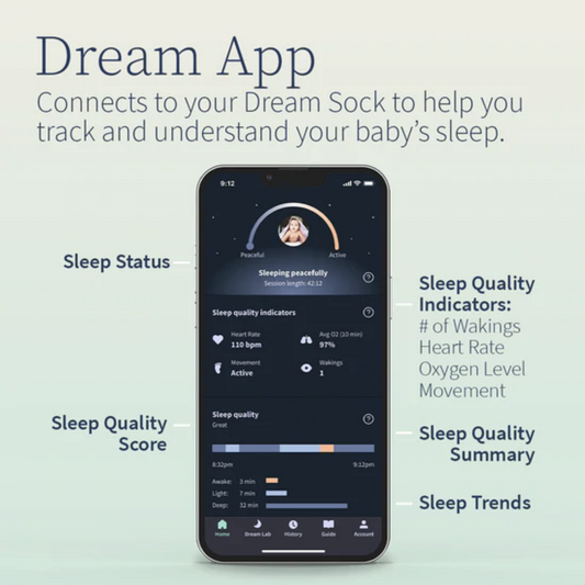 OWLET Dream Sock - Mint