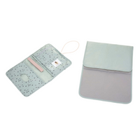 Thumbnail for LASSIG Changing Pouch - Floral Mint