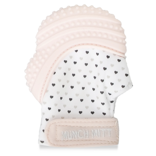 MALARKEY Munch Mitt - Pastel Pink/Hearts