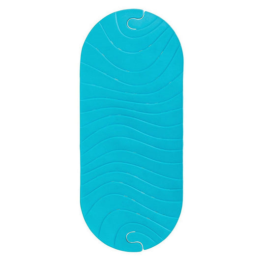 Ripple Blue Bath Mat