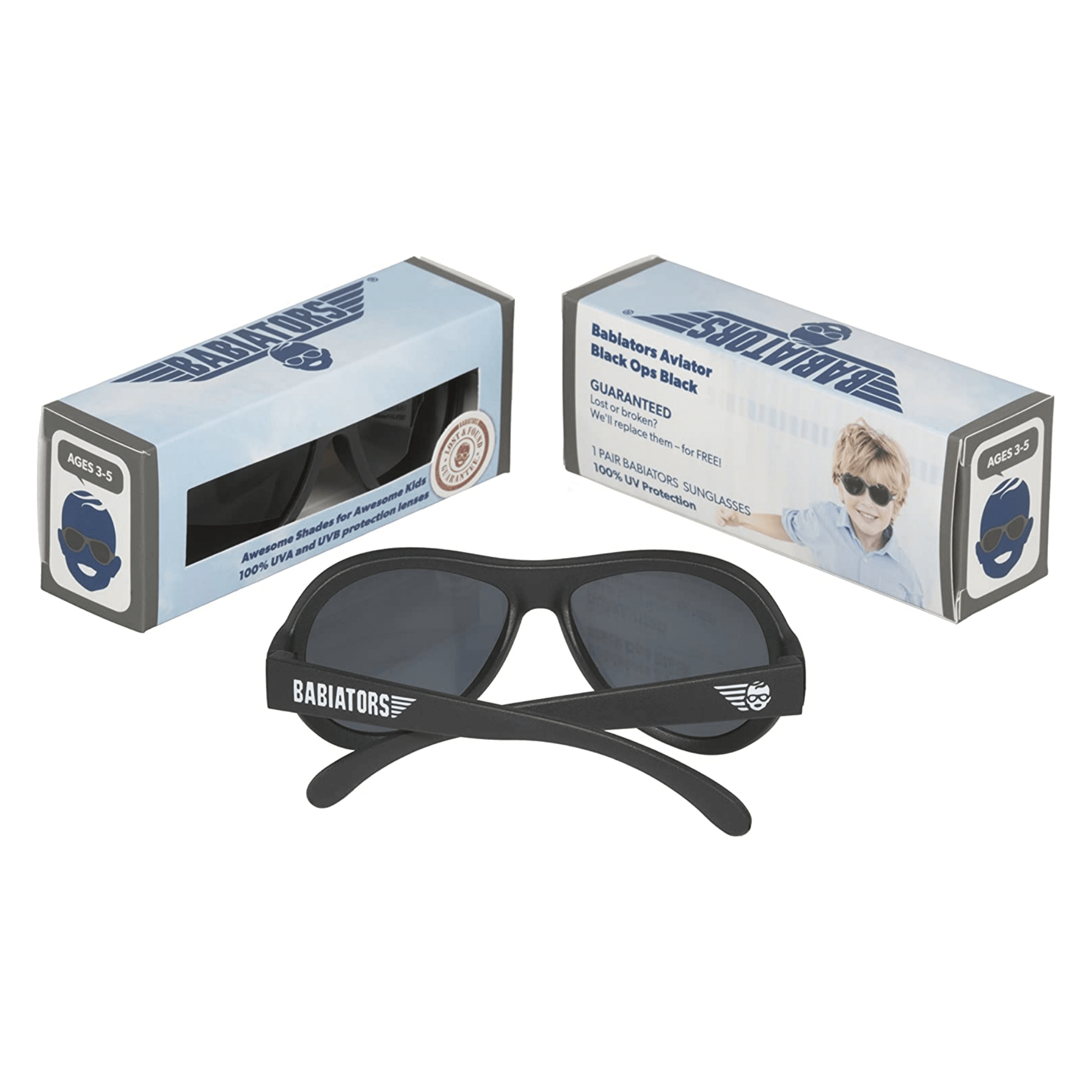 BABIATORS Aviators Non-Polarized Sunglasses - Black