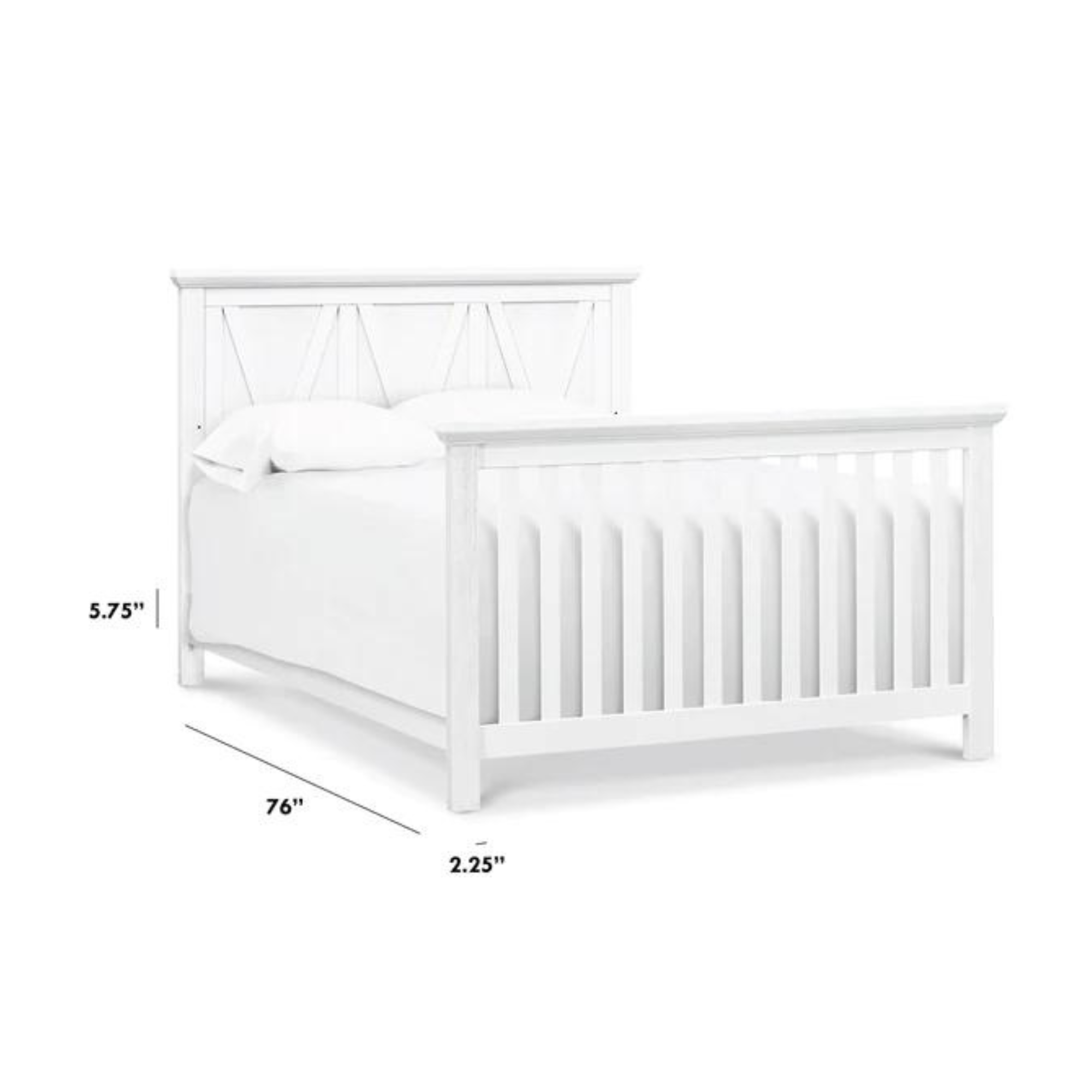 Kit de conversion de lit pleine grandeur NSK / DV / F&amp;B (M7689)