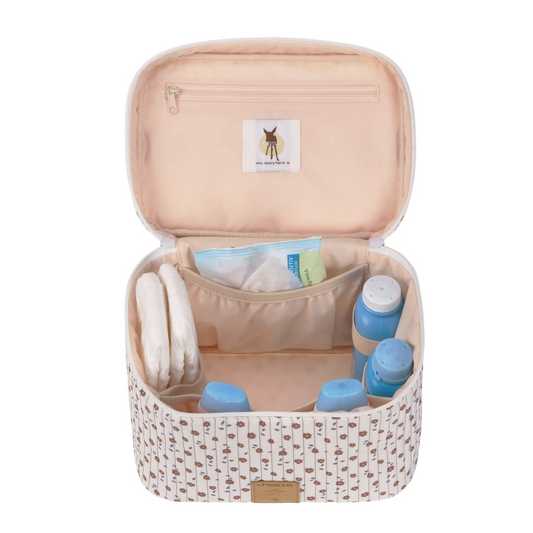LASSIG Nursery Caddy To Go - Flowers White