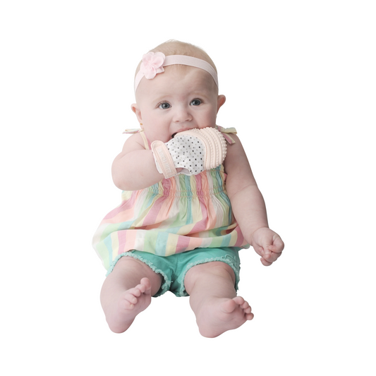 MALARKEY Munch Mitt - Pastel Pink/Hearts